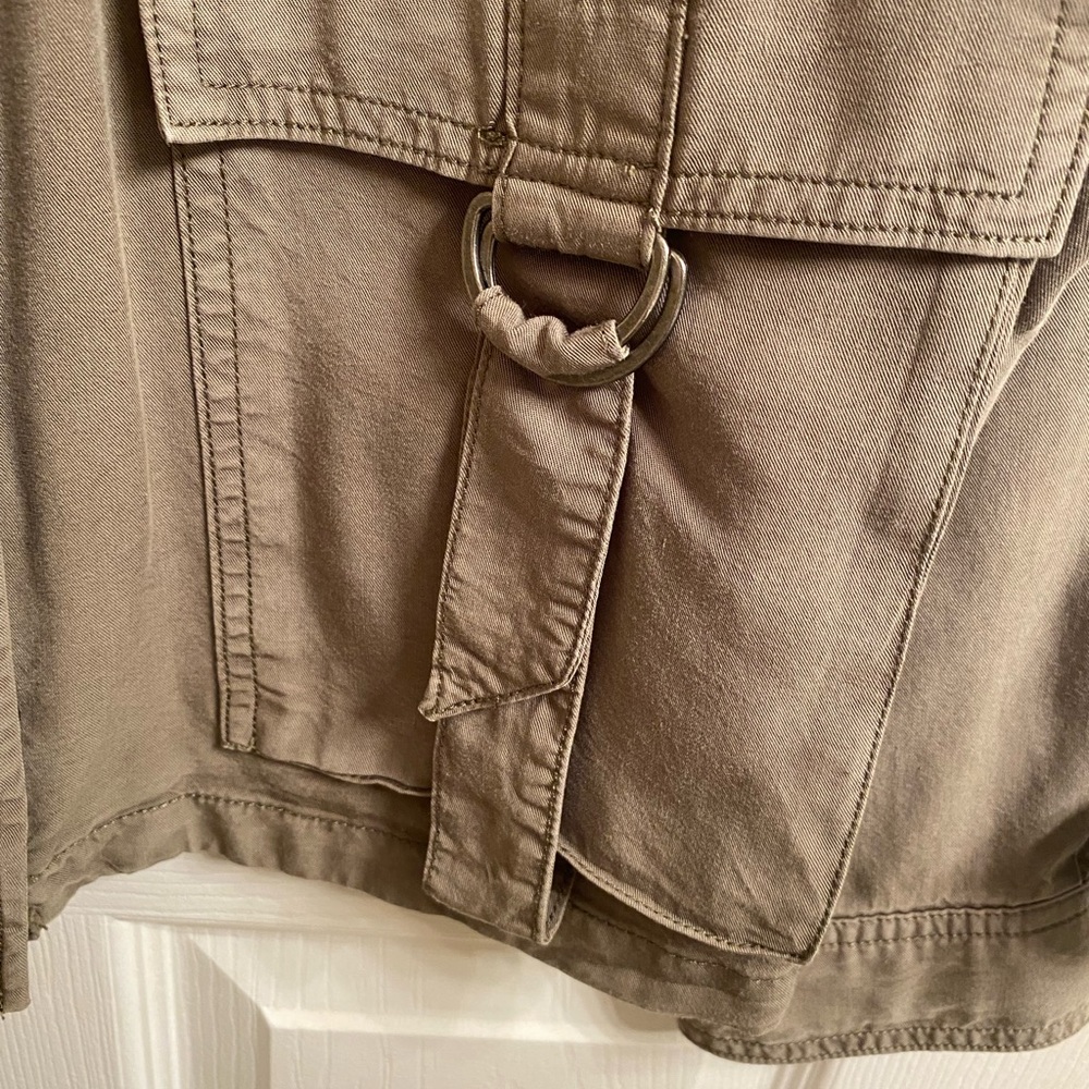 Kut from the Kloth Ingrid Olive Utility Jacket - Picture 7 of 8